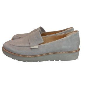 Womens Naturalizer Adiline Gray Suede Loafers Size 10.5